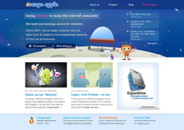 50個(gè)藍(lán)色風(fēng)格的網(wǎng)頁設(shè)計(jì) 激發(fā)你的網(wǎng)站設(shè)計(jì)靈感